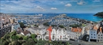 St Peter Port Harbour Panorama