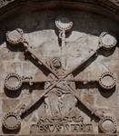 NE posa, East façade, Our Lady of the Seven Swords