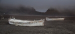 Abandoned waterboats Desception Island Antartica
