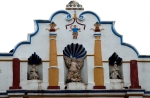 San Miguel Arcángel, façade gable