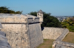 Fuerte de San Miguel, bastion, sentry box & outer wall