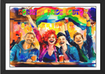 Norwich Pride LGBTQ+ Watercolour Paintings by Paul Duddell 105-12-2025