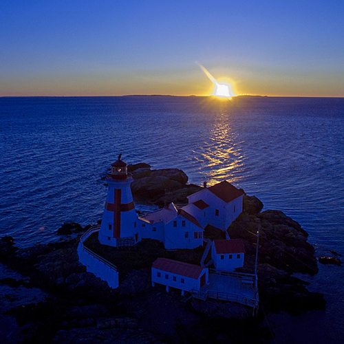 Head Harbour Lighthouse East Quoddy Light Campobello NB Canada