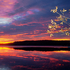 Autumn Sunset over Kennebecasis Bay at Rothesay, NB