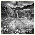 The Fairy Pools - Skye BW