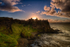 Sunset at Dunluce Castle