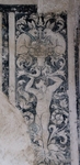 Cloister walk mural, putto & rabbits