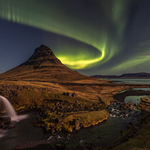 Kirkjufell Northern Lights, Iceland