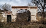 Crumbling Gate in November | Gherdeal, Romania
