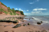 Ness Beach at low tide