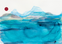 Floating High_ Mull Watercolour SOLD