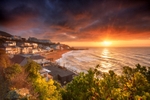 z2637 Ventnor Bay Sunrise
