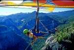Hang Gliding in Yosemite Natl. Prk. - Calif., USA