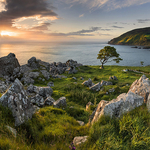 Sunrise at Murlough Bay
