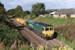 JL - 25.9.23 66516 6E48 Carlisle - Tyne Yard, Riding Mill