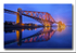 Blue Dawn at the Forth Rail Bridge North Queensferry