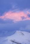 sunset over Yr Elen
