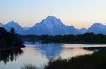 An Evening At Mt Moran