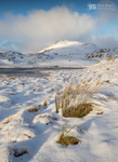 December snowfall, Arenig Fawr