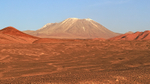 Lascar volcano, late afternoon, Chile
