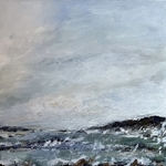 Rocky coast, North Wales