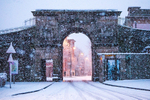 Snowy Morning at Bishop's Gate
