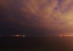 Distant Lightning at Teeside