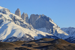 Cerro Nido de Cóndor, view from east, Cordillera Paine