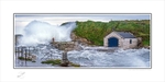 2020-280CP Storm waves at Ballintoy Harbour co Antrim