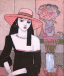 Velvet Hat 55x45 cm