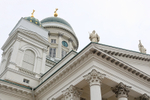 Helsinki Cathedral dome from below, Finland