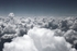 White Cloud over the Atlantic Ocean