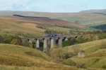 21.10.08 158xxx 09.47 Leeds - Carlisle, Dent Head Viaduct