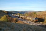 25.10.10 - 66415 & 66428 3J06  Carlisle - Carlisle, Garsdale Troughs