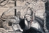 Top tier, central figure mural, detail