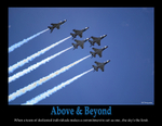 Above  Beyond Poster with Border JULY 2016