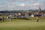 First green looking back