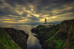 Sunrise at Fanad Lighthouse, County Donegal, Ireland.