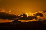 Sunset over Milford on Sea - 1