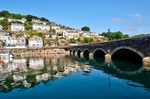 Reflections Looe bridge