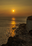 Evening Light at Beachy Head Low Tide 2029