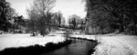 A cold winters day.