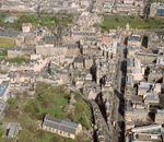 A00517E Edinburgh City from above Candlemaker row in 2004
