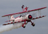 Guinot Wing Walking Team  flying Boeing  Stearman A75N Biplane