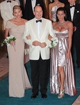 M-25 Prss Charlene and Pr Albert  and sister - Monaco