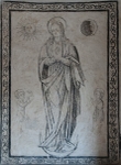 Upper cloister walk mural, Virgin Immaculate