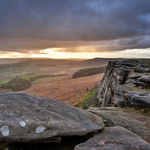 Stanage Sunset