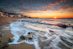 z2996 Ventnor Bay Sunrise