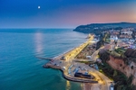 z3935 Dusk, Shanklin Beach