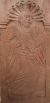 Façade portal, left pilaster, St. Peter